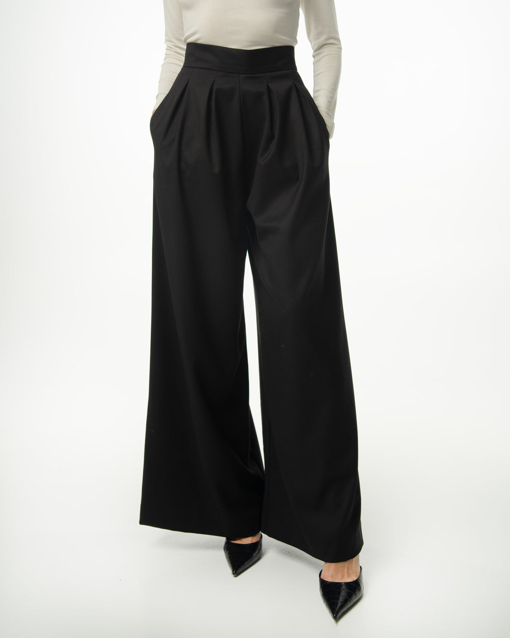 Spodnie "Palazzo Black Line"