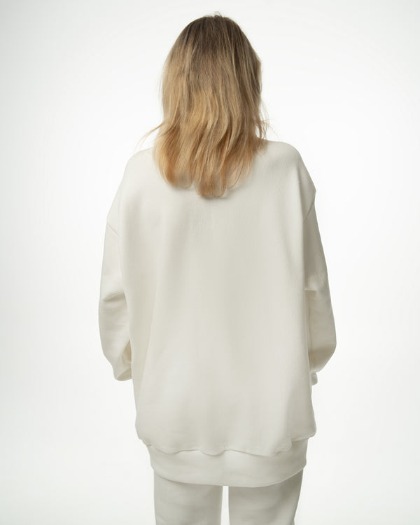 Bluza dresowa "Soft Cream"