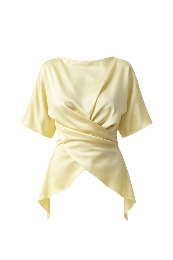 Bluzka Liora Butter Yellow