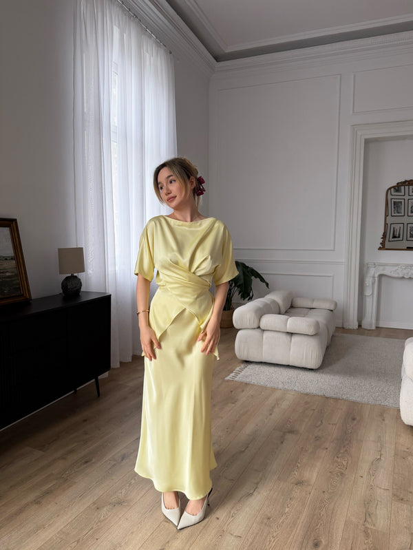 Komplet Liora Butter Yellow