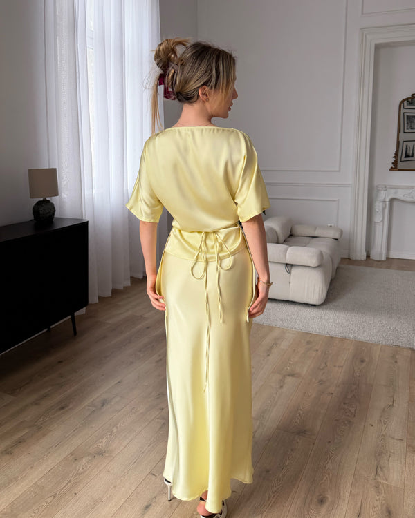 Bluzka Liora Butter Yellow