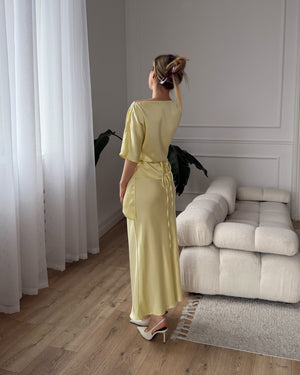 Komplet Liora Butter Yellow
