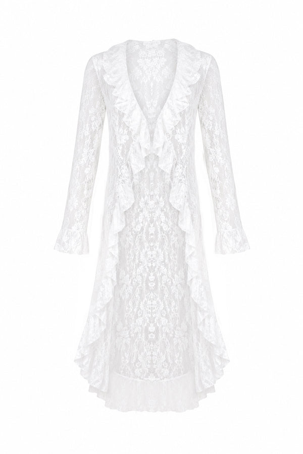 Koronkowa Narzutka Éloise White