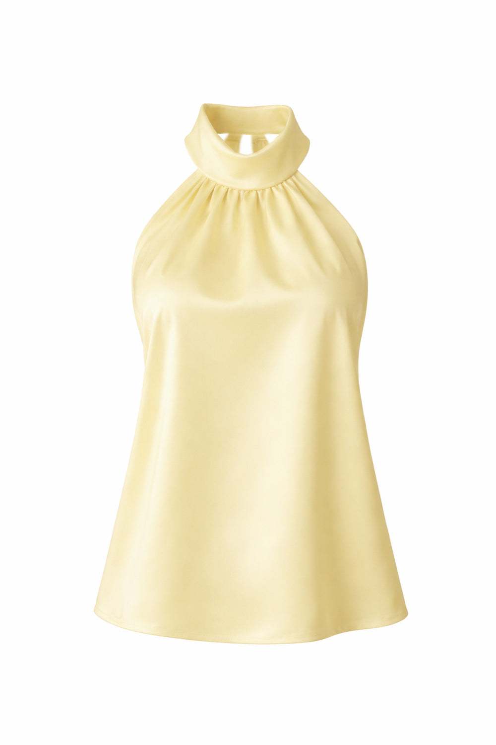 Bluzka halter Lume Butter Yellow
